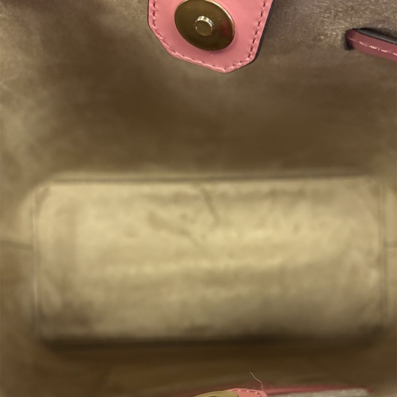 Michael Kors Rose Leather Tote - Picture 6 of 8